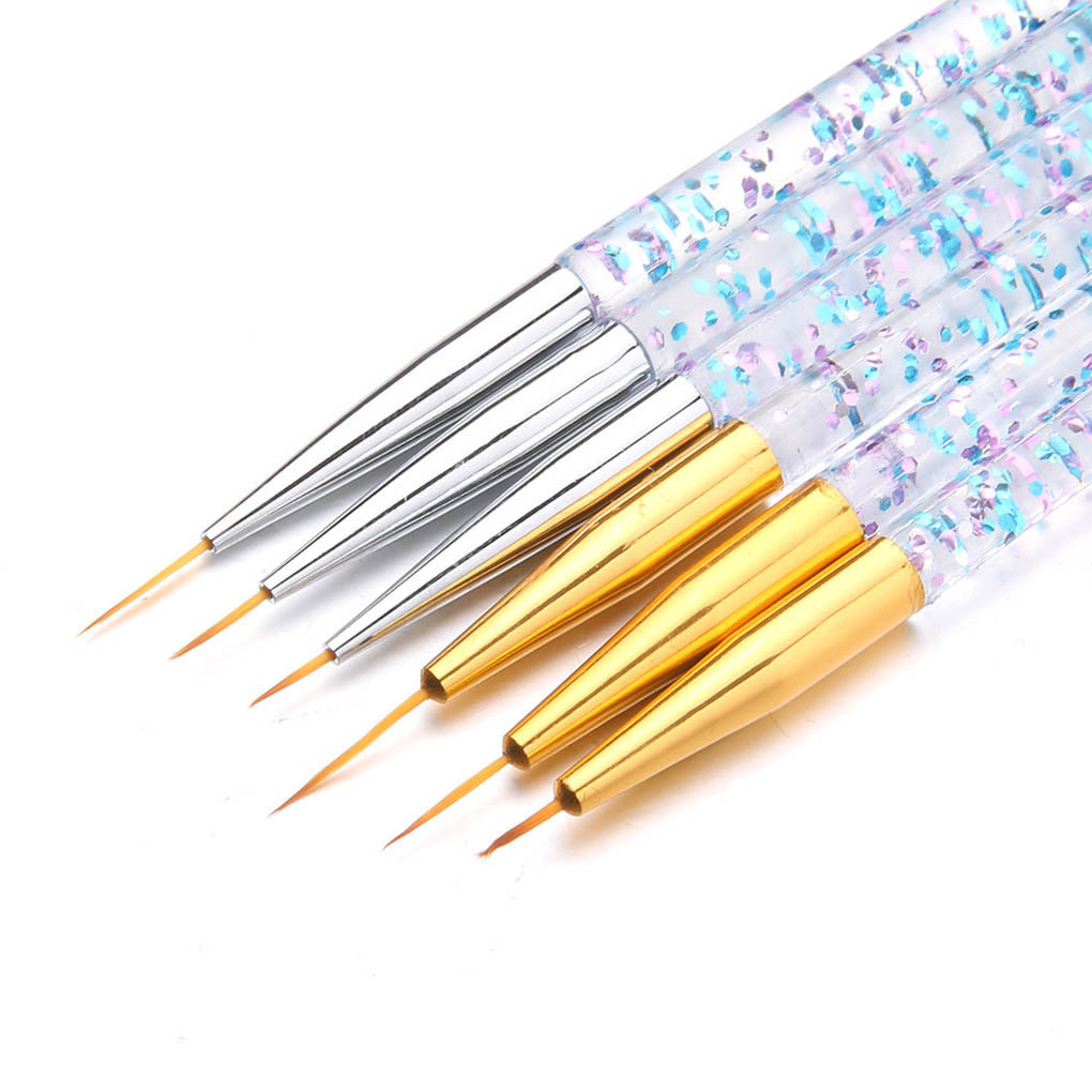 Acrylic Stripe Nail Art Liner Brush Set